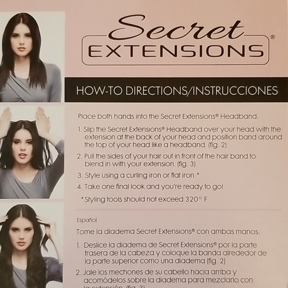 Secret extensions in medium brown - Picture 3 of 6